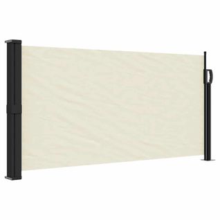 Store Banne - Auvent Latéral Rétractable Crème 100x500 Cm At320