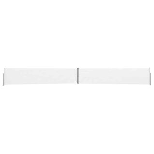 Store Banne - Auvent Latéral Rétractable De Patio 140x1200 Cm Crème At417