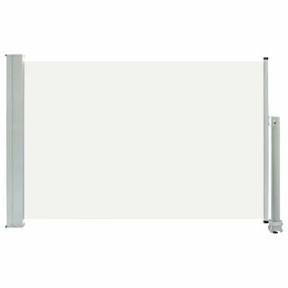 Store Banne - Auvent Latéral Rétractable De Patio 60x300 Cm Crème At529