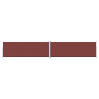 Store Banne - Auvent Latéral Rétractable Marron 180x1000 Cm At571