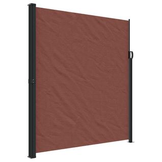 Store Banne - Auvent Latéral Rétractable Marron 220x500 Cm At593