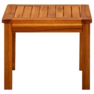 Table Basse Table De Salon - De Jardin 45x45x36 Cm Bois Solide D'acacia Z1051