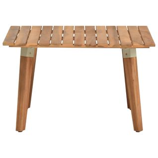 Table Basse Table De Salon - De Jardin 60x60x36 Cm Bois Solide D'acacia Z1052