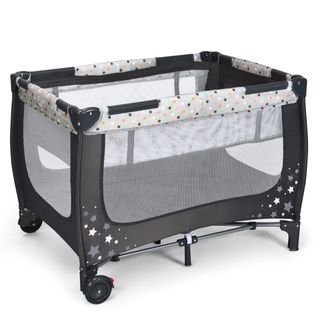 Lit Parapluie Pour Bébé Avec Matelas Roulettes Sac De Transport Parc Bébé 0-36 Mois