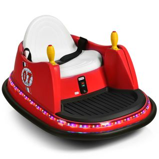 Voiture Auto Tamponneuse Électrique 6v Pour Enfants 2-5 Ans Avec Télécommande Effet Sonore