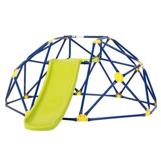 Toboggan Avec Dôme D'escalade Pour Enfants 3-10 Ans Cage D'escalade Charge Max.: 180 Kg