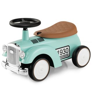 Véhicule Jouet Rétro Pour Enfants Volant Fonctionnel Rangement Sous Le Siège Voiture D'équilibre