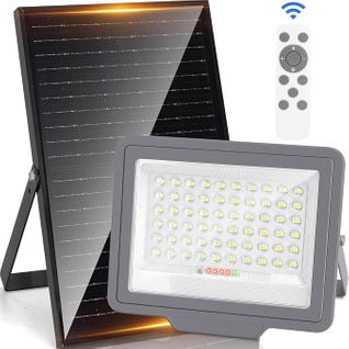 Projecteur Solaire LED D’extérieur Avec Grand Panneau Solaire 15000mah