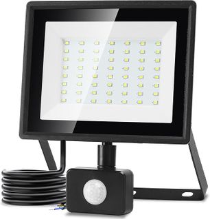 Projecteur LED Détecteur De Mouvement 50w 4300lm Ultra Mince Spot LED Extérieur Avec Détecteur