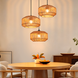 Suspension Vintage 3 Flamme E27 (ampoule Non Incluse)