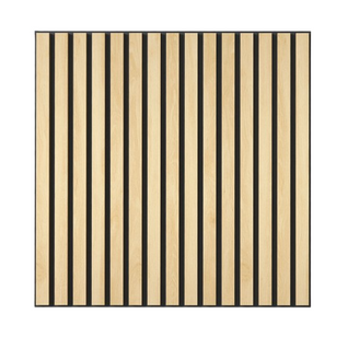Set De 4 Panneaux Muraux Décoratifs 60x60 Cm - Bois