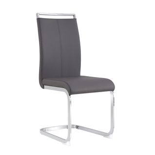 Chaise De Salle à Manger Minimaliste Moderne, Ensemble De 4 Pièces 42x54x100cm, Gris