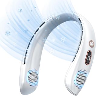 Ventilateur De Cou,chargement USB,écran LED, Ventilateur De Refroidissement Personnel Portable à 360