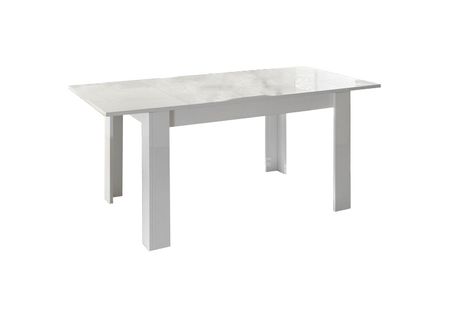 Table à Manger Mirel En Blanc 180 Cm