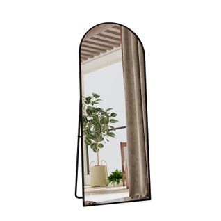 Miroir Sur Pied 165 X 60 Cm, Noir