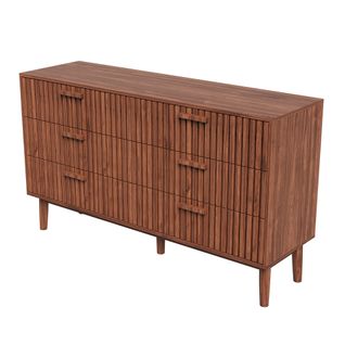 Commode En Bois Meuble De Tiroirs Rangement Pour Chambre à Coucher, Salon,100 X 34 X 73 Cm