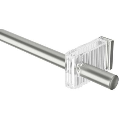 Tringle À Rideaux Extensible En Acier Flute