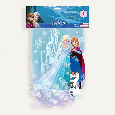 Stickers Repositionnables De La Reine Des Neiges, Film D'animation Disney - La Reine Des Neiges
