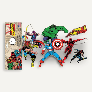 Stickers Repositionnables Marvel Comics Classic - Marvel Comics Classic