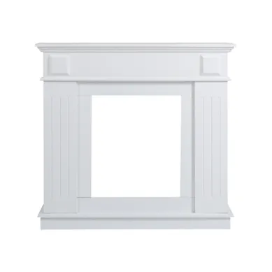 Cadre Decoratif Cheminée Decorative Bois Blanc 100x109x26 Cadre Decoratif Cheminée Decorative Bois Blanc 100x109x26