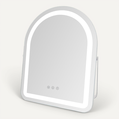 Miroir De Maquillage Hollywood Mirror 35×45 Cm Avec 3 Modes D'éclairage Intensité Variable