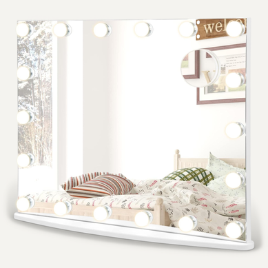 Miroir De Maquillage Hollywood À LED, Luminosité Rglables, Contrôle Tactile