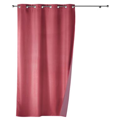 Rideau 140x260 cm MYSTIC Rose foncé vue de face