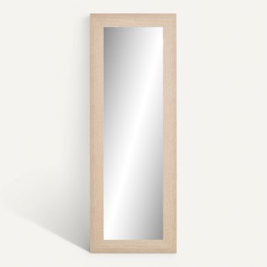 Miroir 158x58 cm DUBLIN Naturel vue de face