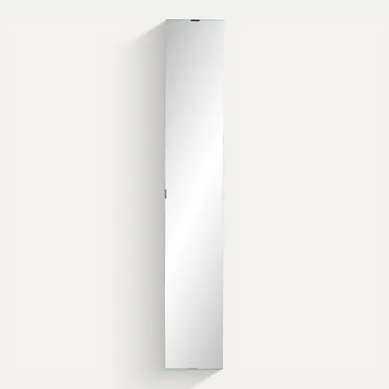 Miroir rectangle 120x20 cm PICO Transparent vue de face