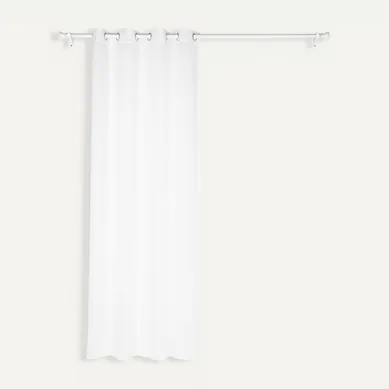 Voilage 140x240 cm ARIA Blanc vue de face