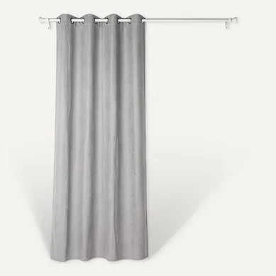 Rideau thermique 140x240 cm MARY Gris Rideau thermique 140x240 cm MARY Gris vue de face