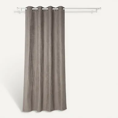 Rideau thermique 140x240 cm MARY Marron Rideau thermique 140x240 cm MARY Marron vue de face