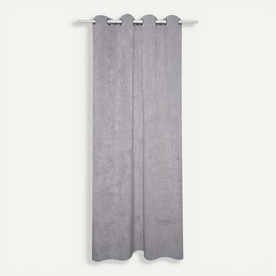 Rideau occultant 140x240 cm GABI Gris vue de face