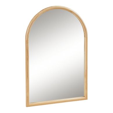Miroir Décoration Moderne Design Mural 90 X 60 Cm Naturel 03_0010183