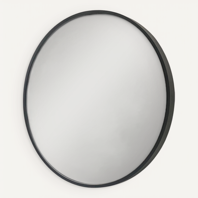 Miroir Mural Rond Diamètre 50 Cm Noir 03_0007918 Miroir Mural Rond Diamètre 50 Cm Noir 03_0007918
