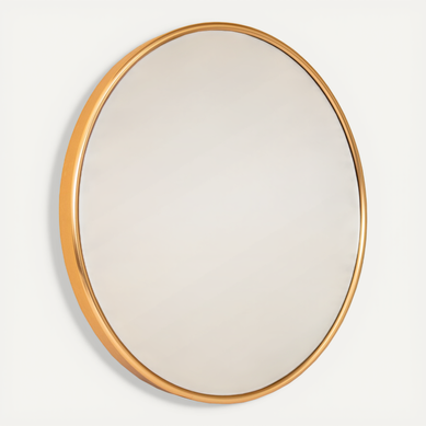 Miroir Mural Rond 50 Cm Doré 03_0007942 Miroir Mural Rond 50 Cm Doré 03_0007942