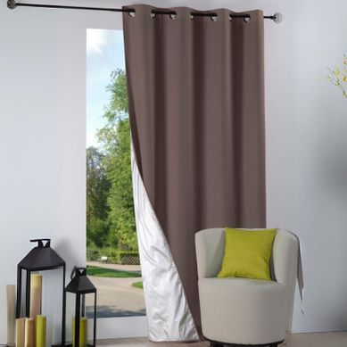 Rideau Thermique été - 135x240 Cm - Taupe