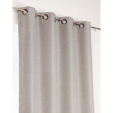 Rideau D'ameublement 100% Occultant - 140x240 Cm - Gris Clair