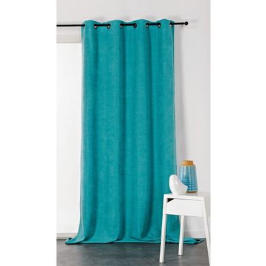 Rideau Alaska Isolant Et 100 % Occultant - 140x260 Cm - Turquoise