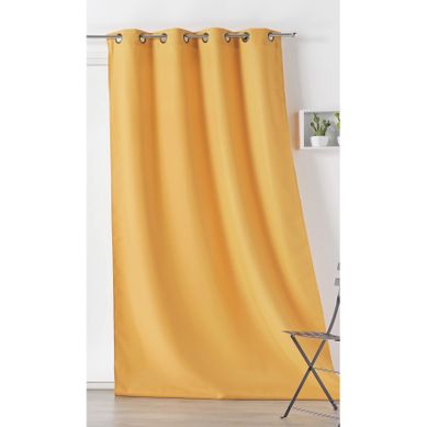 Rideau Extérieur Imperméable - 135x240 Cm - Jaune Soleil