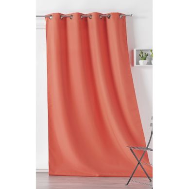 Rideau Extérieur Imperméable - 135x240 Cm - Orange Sanguine