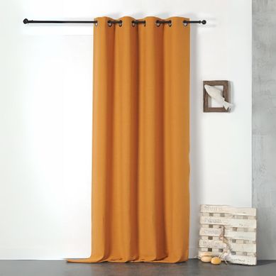 Rideau En 100% Lin Libeccio - 135x255 Cm - Jaune