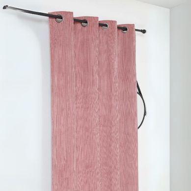 Rideau Obscurcissant Et Isolant En Velours Côtelé - 140x260 Cm - Rose Poudré Rideau Obscurcissant Et Isolant En Velours Côtelé - 140x260 Cm - Rose Poudré