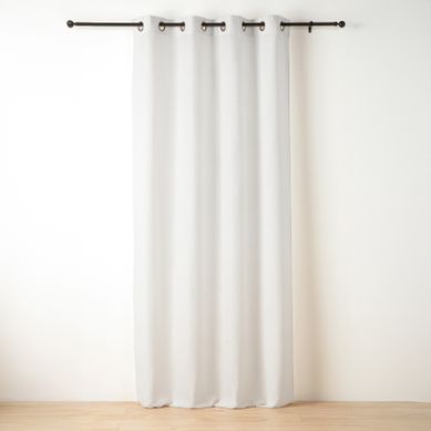 Rideau Tamisant À Fil Texturé - 140x240 Cm - Blanc Rideau Tamisant À Fil Texturé - 140x240 Cm - Blanc