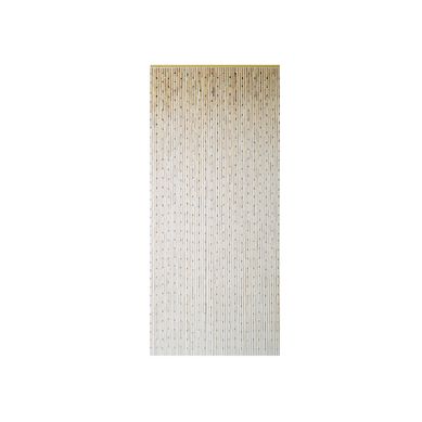 Rideau De Porte Bâtonnets De Bambou Verni - 90 X 200 Cm