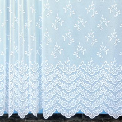 Panneau Dentelle Modulable À Galon Fronceur - 240x240 Cm - Blanc