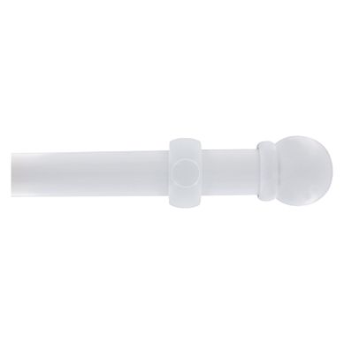 Kit tringle Ø 2,8 - H. 180 cm  Blanc vue de face