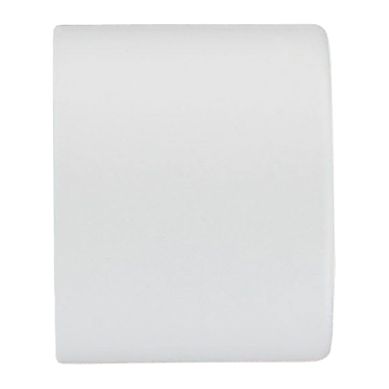 2 embouts bouchon Ø 2 cm  Blanc vue de face