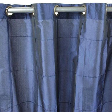Rideau En Taffetas Bleu 150x250 - William