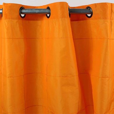 Rideau En Taffetas Orange 150x250 - William